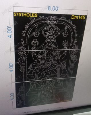 DM145 DEVI MATA 3 PART 12X8 FEET 5751 HOLES