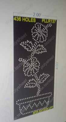 PLLR137 PILLER 1 PART 4X2 FEET 436 HOLES