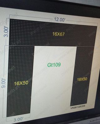 GT109 GATE  7PARTS  2672 HOLES