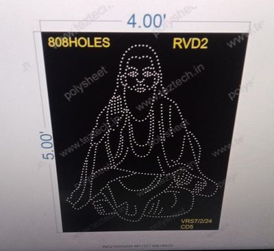 RVD2 RAVIDASS 4X5 FEET 808 HOLES