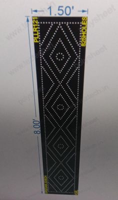 PLLR121 8X1.5 FEET 825 HOLES