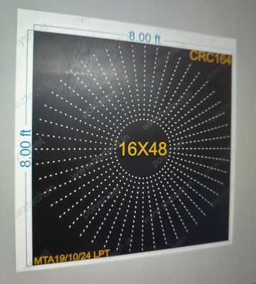 CRC164 8X8 FEET 16X48 HOLES CIRCLE TOTAL HOLES=768