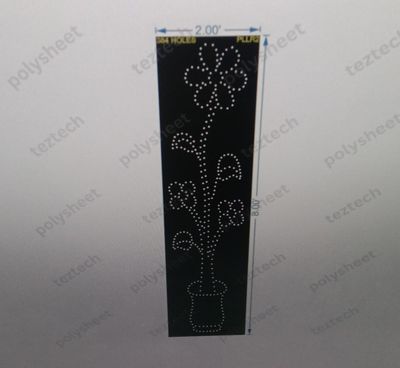 PLLR2 GATE PILLAR  8X2 384 HOLES