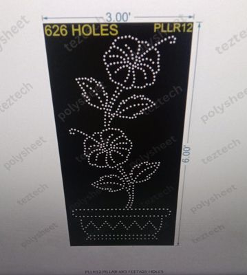 PLLR12 PILLAR 6X3 FEET626 HOLES