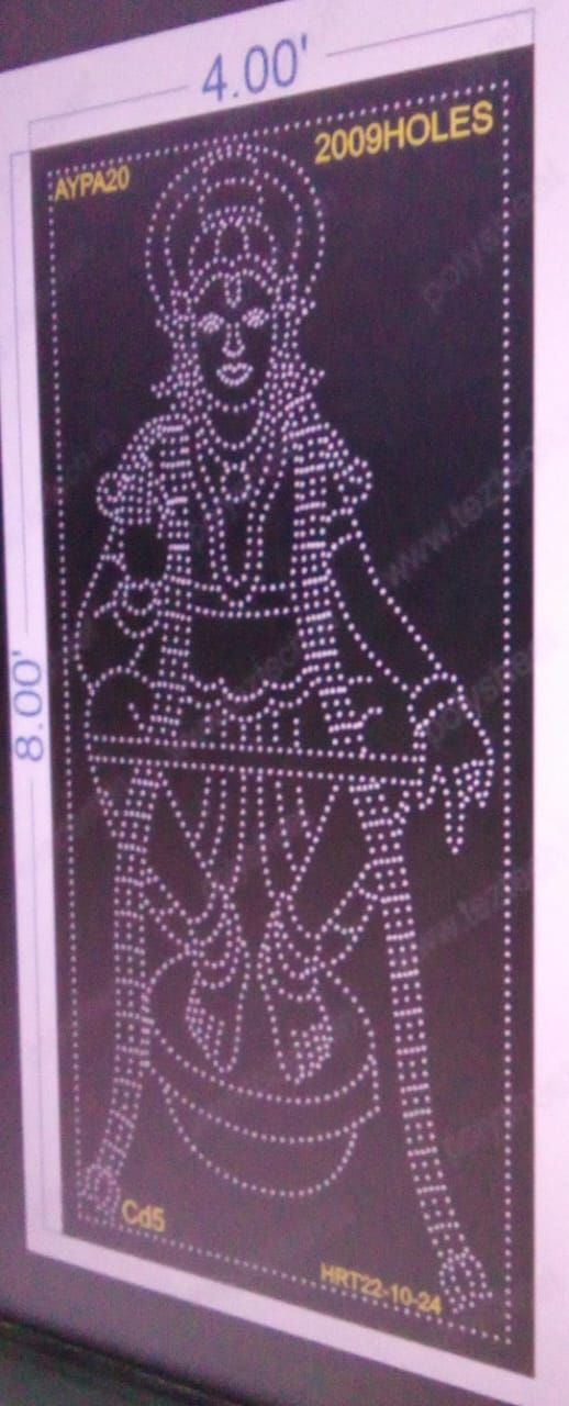 AYPA20 Ayyappa 8X4 FEET 2009 HOLES
