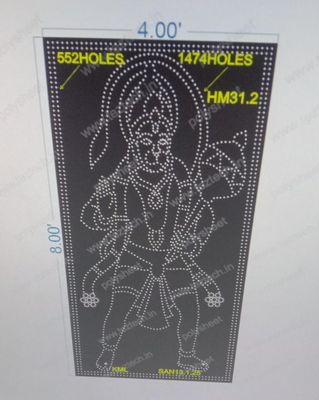 HM31.2 HANUMANJI 1 PART 8X4 FEET 2024 HOLES
