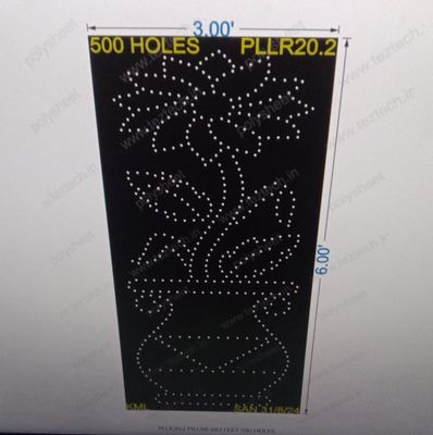 PLLR20.2 PILLAR 6X3 FEET 500 HOLES