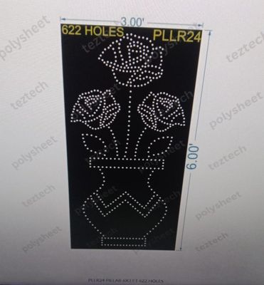 PLLR24 PILLAR 6X3 FT 622 HOLES