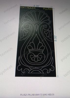 PLLR25 PILLAR 8X4 FT 1041 HOLES