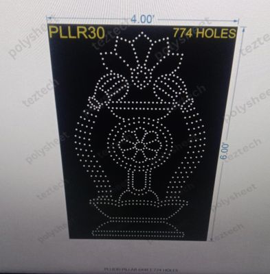 PLLR30 PILLAR 6X4FT 774 HOLES