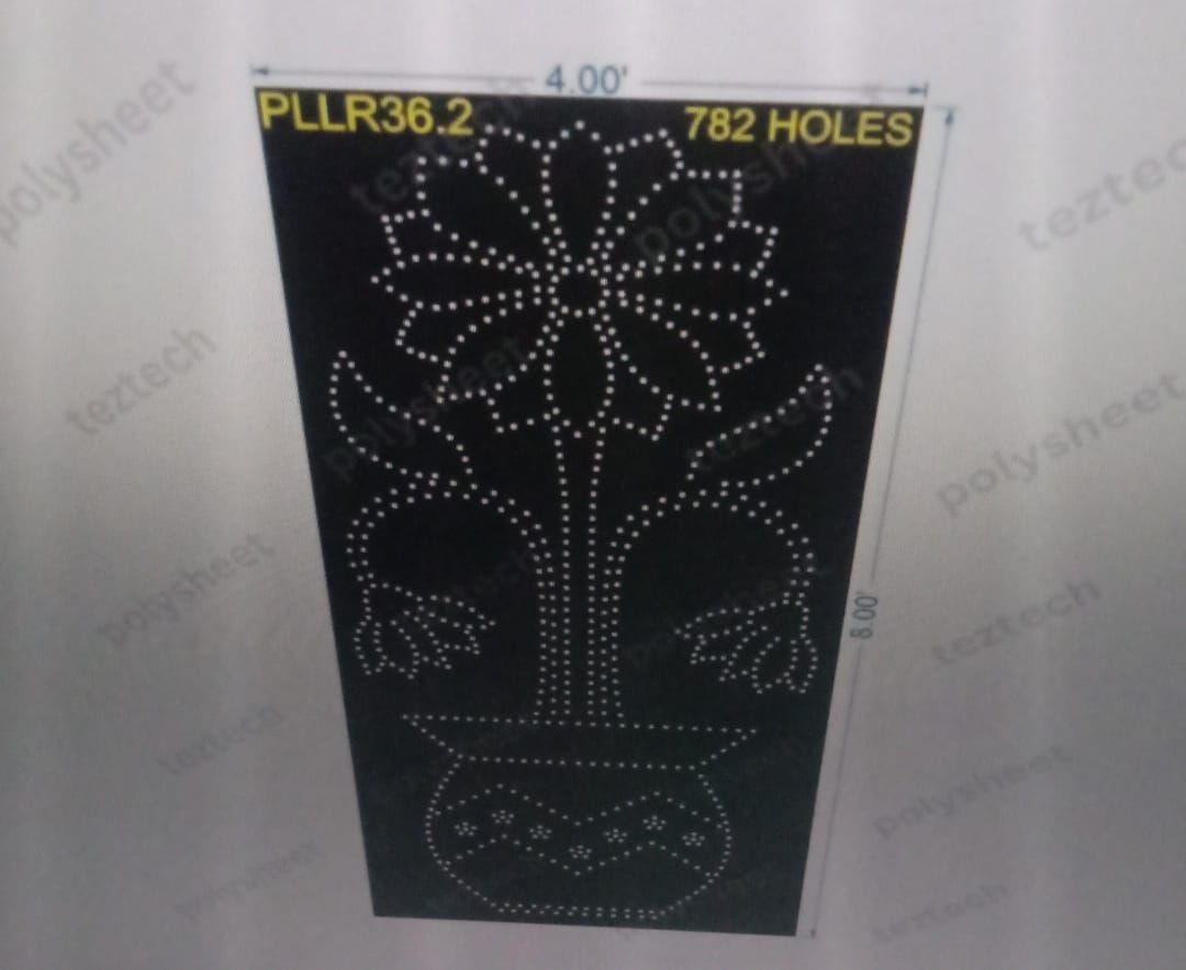 PLLR36.2 PILLAR 4x8 FT 782 HOLES