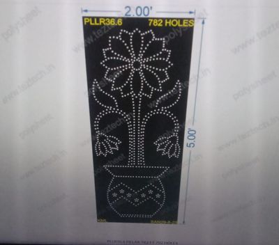 PLLR36.6 PILLAR 5X2 FT 782 HOLES