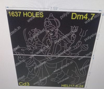 DM4.7 DEVI MATA 2 PARTS 8X8 FEET 1637 HOLES