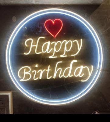 (NB20) HAPPY BIRTHDAY 4 NEON BOARD