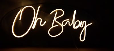 (NB29) OH BABY NEON BOARD