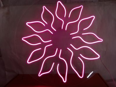 (NB32) FLOWER NEON BOARD