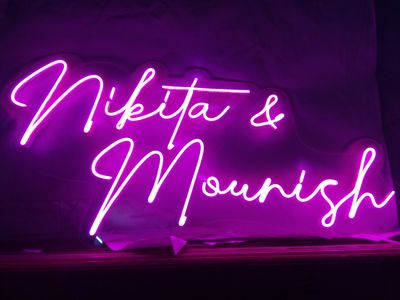 (NB47) NIKITA MONISH NEON BOARD
