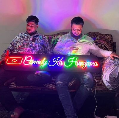 (NB50) COMEDY KA HUNGAM NEON BOARD