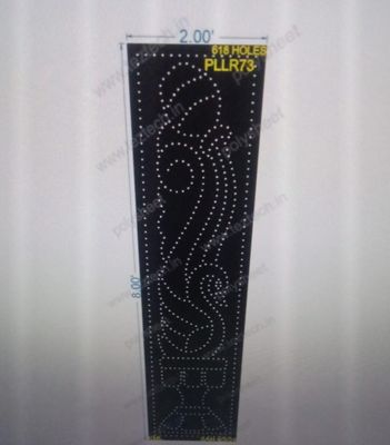 PLLR73  PILLER 2X8 FEET 618HOLES