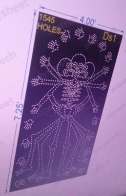 DS1 DANCING BONES BODY 7.25X4FT 1545 HOLES