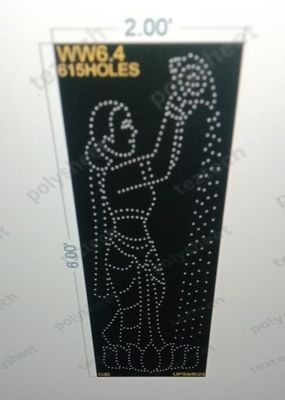 WW6.4 WELCOME WOMAN 6X2 FEET 615 HOLES