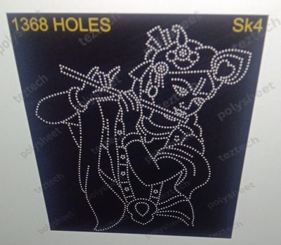SK4 KRISHNA BHAGVAN , 6.5X5.5FEET , 1368 HOLES , 2 PARTS