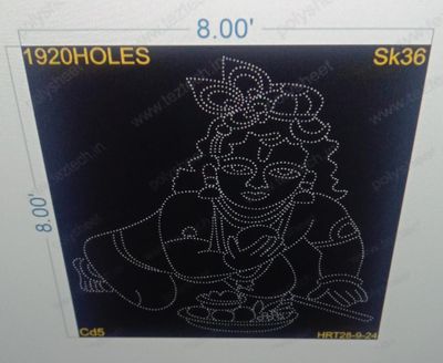 SK36 SHRI KRISHNA 8X8FEET 1920 HOLES