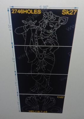 SK27 KRISHNA BHAGVAN 15.73X6 FEET 2746 HOLES