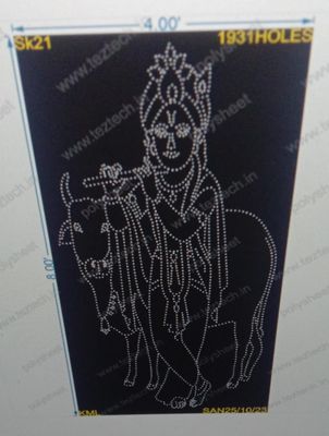 SK21 SHREE KRISHNA 8X4 FEET 1931 HOLES