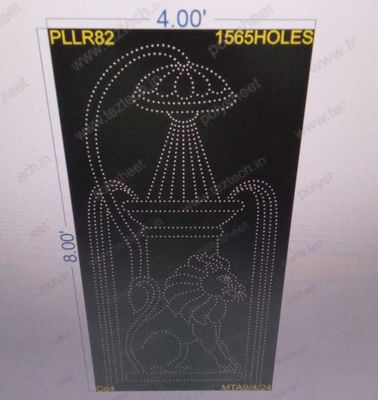 PLLR82 LION WATER PILLAR 1 PART 8X4 FEET 1565 HOLES