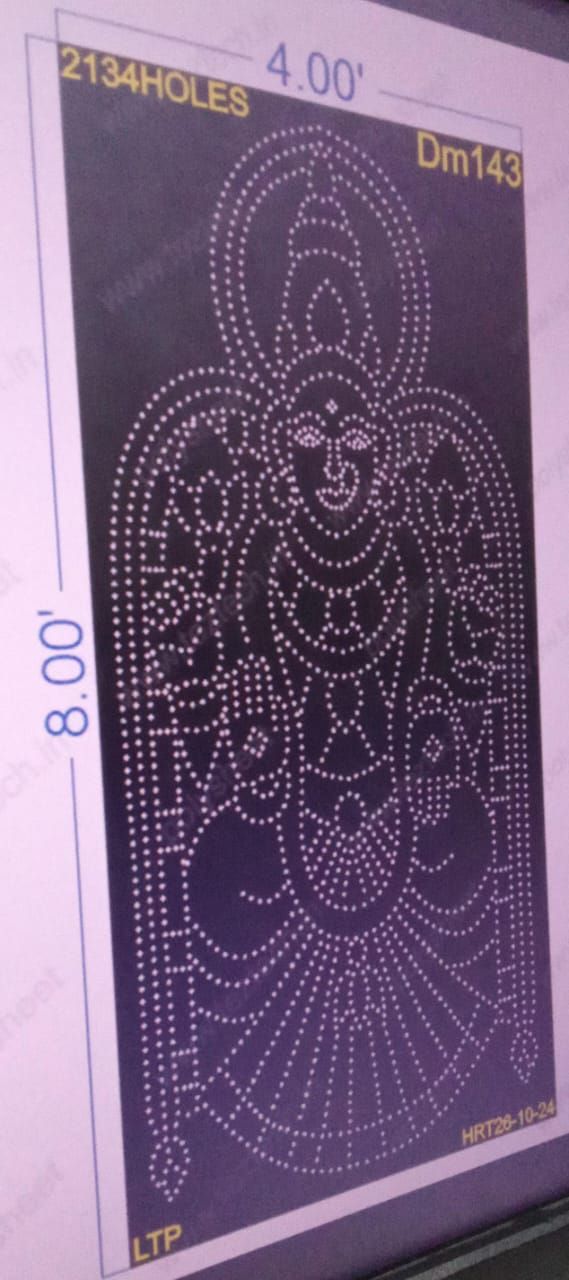 DM143 DEVI MATA 1 PART 8X4 FEET 2134 HOLES