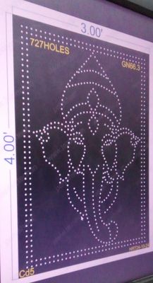 GN66.3 GANESHJI 4X3  FEET 727 HOLES