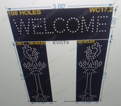 KVGT4 WELCOME GATE 506HOLES