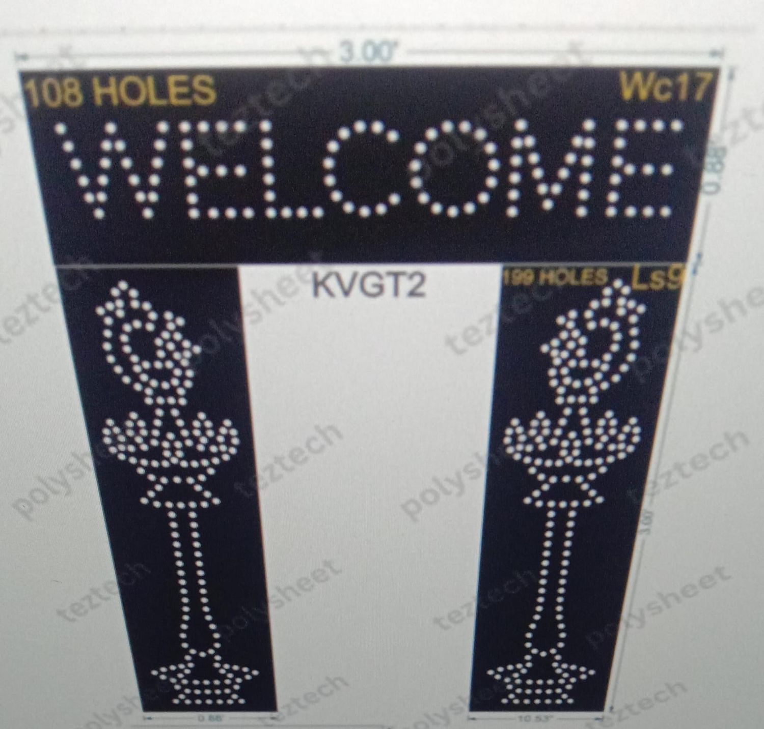 KVGT2 WELCOME GATE   506 HOLES
