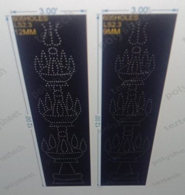 LS2.3 lamp stand 3X12 FT 605 HOLES