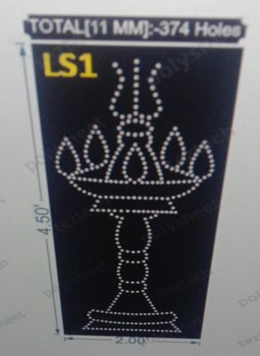 LS1 LAMP STAND 2X4.5 FT 374 HOLES