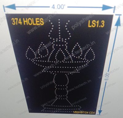 LS1.3 LAMP STAND 4X6 FEET 374 HOLES