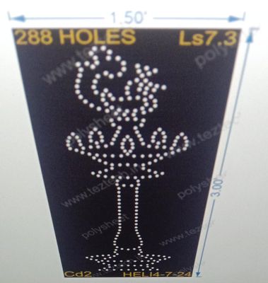 LS7.3 LAMP STAND  3X1.5 FEET 288 HOLES