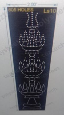 LS10 LAMP STAND 8X2 FEET 605 HOLES