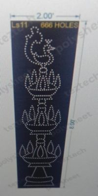 LS11 LAMP STAND 8X2 FEET 666HOLES