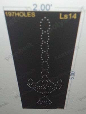 LS14 LAMP STAND 5X2 FEET 197HOLES