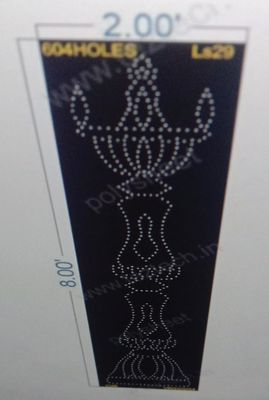 LS29 LAMP STAND 8X2 FEET 604 HOLES