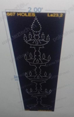 LS23.2 LAMP STAND 8X2 FEET 667 HOLES