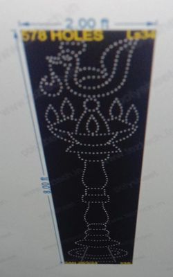 LS34 LAMP STAND 8X2 FEET 578HOLES