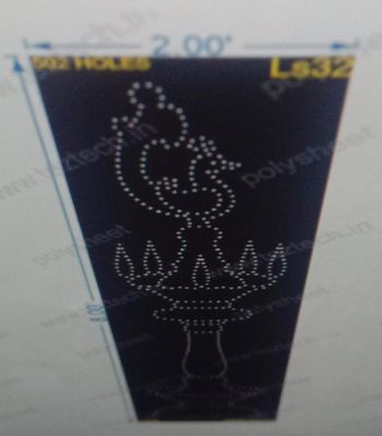 LS32 LAMP STAND 8X2 FEET 502 HOLES