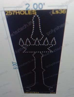 LS36 LAMP STAND 6X2 FEET 257HOLES