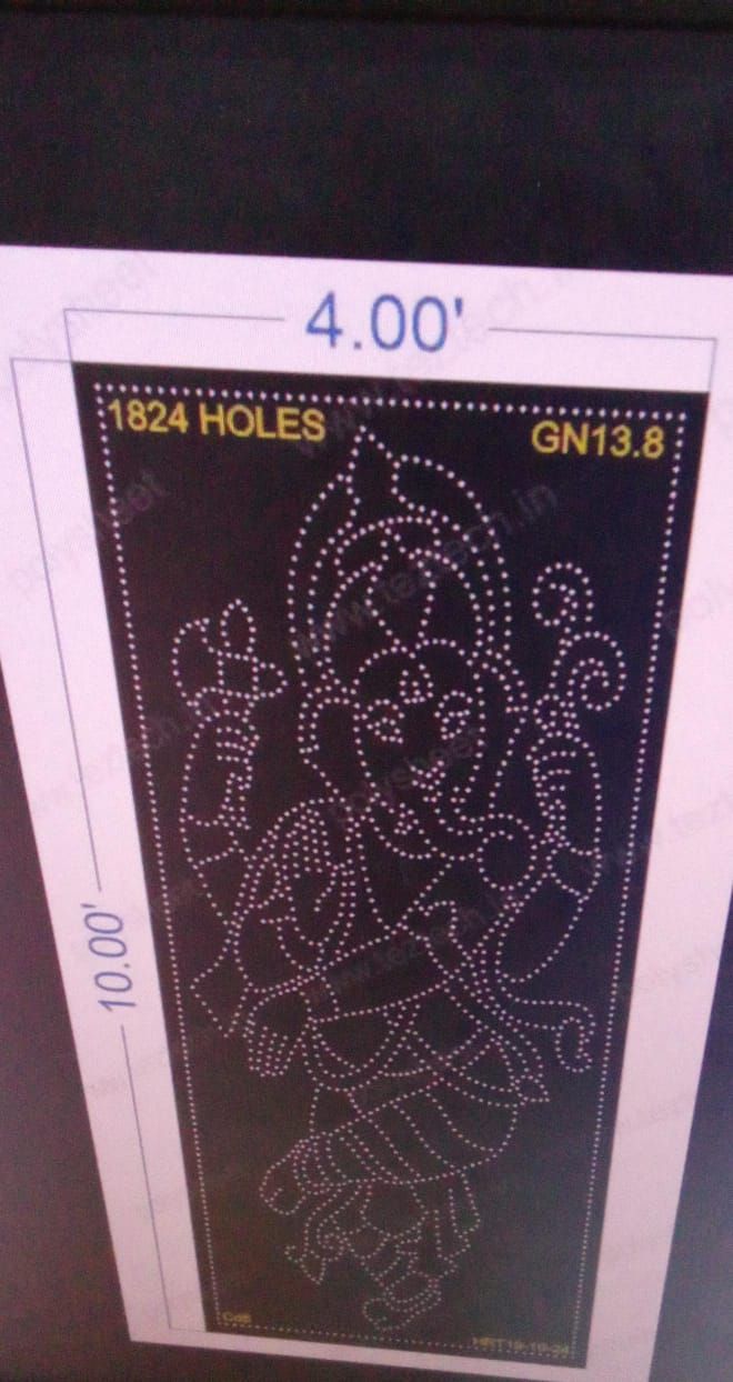 GN13.8 GANPATI 10X4 FEET  1824HOLES