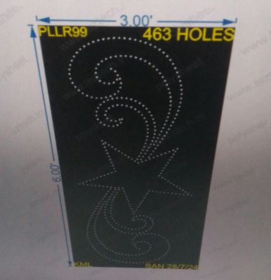 PLLR99 PILLAR 6X3 FEET 463 HOLES