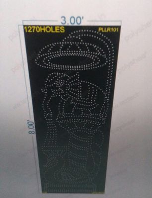 PLLR101 PILLAR 8X3 FEET 1270 HOLES