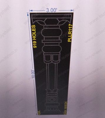 PLLR117 PILLAR 10X3 FEET 919 HOLES